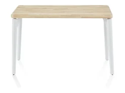 duehome Consola*Mesa de estudo Padma Natural claro / Branco