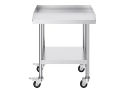 Mesa de Trabalho SucceBuy Mesa de Trabalho em Aço Inoxidável 60.96 x 60.96 cm, Mesa de Preparação de Alimentos Comercial para Serviços Pesados* Online