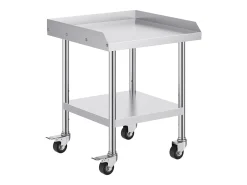 Mesa de Trabalho SucceBuy Mesa de Trabalho em Aço Inoxidável 60.96 x 60.96 cm, Mesa de Preparação de Alimentos Comercial para Serviços Pesados* Online