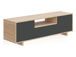 Mesa de TV Lino Roble Canadian - Antracita^duehome Discount