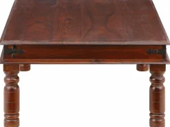 Mesa decorativa em madeira de manga cor-de-rosa^Loft24 New