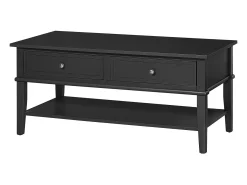 Outlet Mesas de aninhamento mármore cinzento grafite branco Mesa De Centro