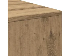 vidaxl Mesa De Apoio*Mesas de apoio 3 pcs derivados madeira cor carvalho artisiano Natural claro