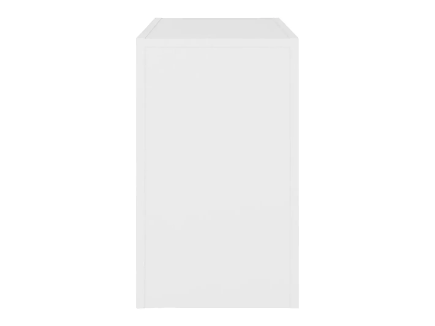 vidaxl Mesa De Centro*Mesas de centro de encastrar 3 pcs derivados de madeira Branco