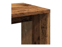 vidaxl Mesa De Centro*Mesas de encastrar 3 pcs derivados de madeira madeira velha Natural claro