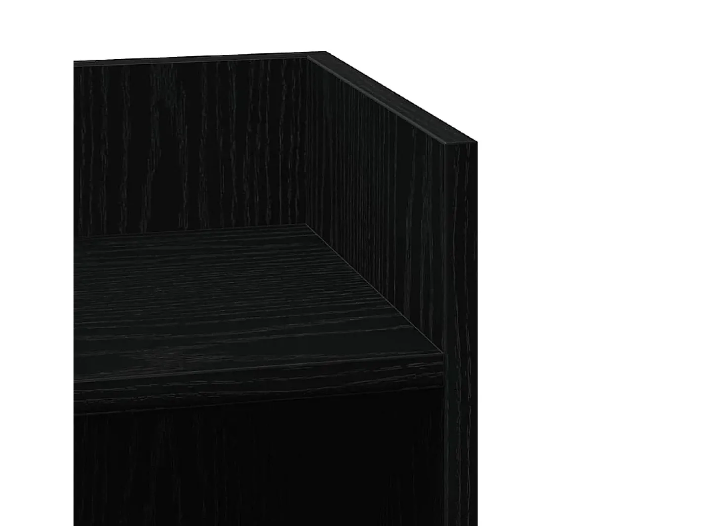 vidaxl Mesa De Apoio*Mesas laterais 2 pcs com prateleira 110x50x103 cm preta Preto