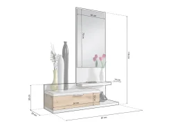 Mobiliário de corredor Fiord^duehome
