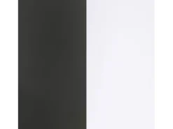 duehome Móvel De Tv*Mobiliário modular para sala de estar Lunet em branco artik preto 190 cm Cinzento