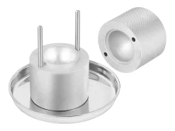 Máquina de Chopp SucceBuy 61 mm, Pressa de Chopp em Alumínio Redondo para Whisky, Prata* Sale