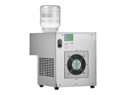 New Máquina de Gelo Comercial SucceBuy em Flocos de Neve, 80 kg/24 H em Aço Inoxidável Acessório Vinho E Bar