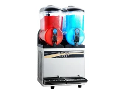 Máquina de Granito SucceBuy, 2 Reservatórios de 15 L, Aço Inoxidável, Distribuidor de Bebidas Geladas, para Casa, Restaurantes, Cafés, Bares^ Hot