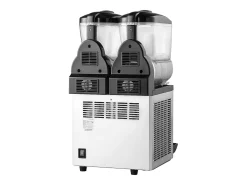 Máquina de Granito SucceBuy, 2 Reservatórios de 15 L, Aço Inoxidável, Distribuidor de Bebidas Geladas, para Casa, Restaurantes, Cafés, Bares^ Hot