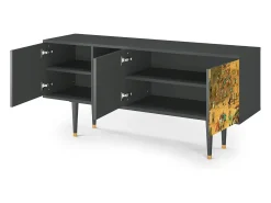 Best Mueble de TV - 150х69х41 cm - T5 - Children Games, Antracite Móvel De Tv