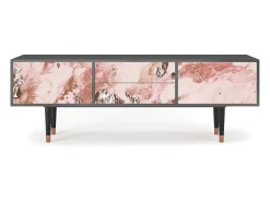 Móvel De Tv*Mueble de TV - 170х59х48 cm - T4 - Cotton Candy, Antracite Cinza antracite
