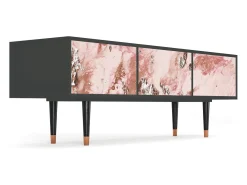Móvel De Tv*Mueble de TV - 170х59х48 cm - T4 - Cotton Candy, Antracite Cinza antracite