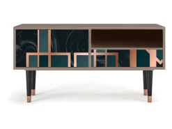 Móvel De Tv*Mueble de TV - 115х59х48 cm - T3 - Emerald Metro, Latte Bege