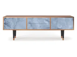 Móvel De Tv*Mueble de TV - 170х59х48 cm - T4 - Feather Ice, Nogueira Castanho