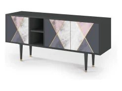Best Mueble de TV - 150х69х41 cm - T5 - Ideal Harmony, Antracite Móvel De Tv