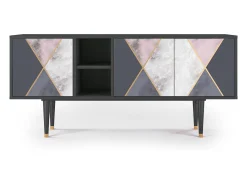 Best Mueble de TV - 150х69х41 cm - T5 - Ideal Harmony, Antracite Móvel De Tv