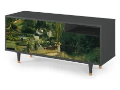 Best Mueble de TV - 125х56х41 cm - T7 - Jalais Hill by Pissarro, Antracite Móvel De Tv