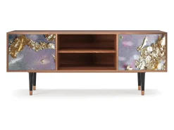 Móvel De Tv*Mueble de TV - 170х69х48 cm - T2 - Planet Earth, Nogueira Castanho