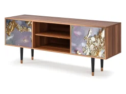 Móvel De Tv*Mueble de TV - 170х69х48 cm - T2 - Planet Earth, Nogueira Castanho