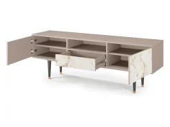 Móvel De Tv*Mueble de TV - 170х59х41 cm - T6 - Sahara desert, Latte Bege