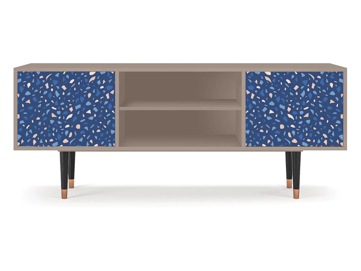 Móvel De Tv*Mueble de TV - 170х69х48 cm - T2 - Soap Whirpool, Latte Bege