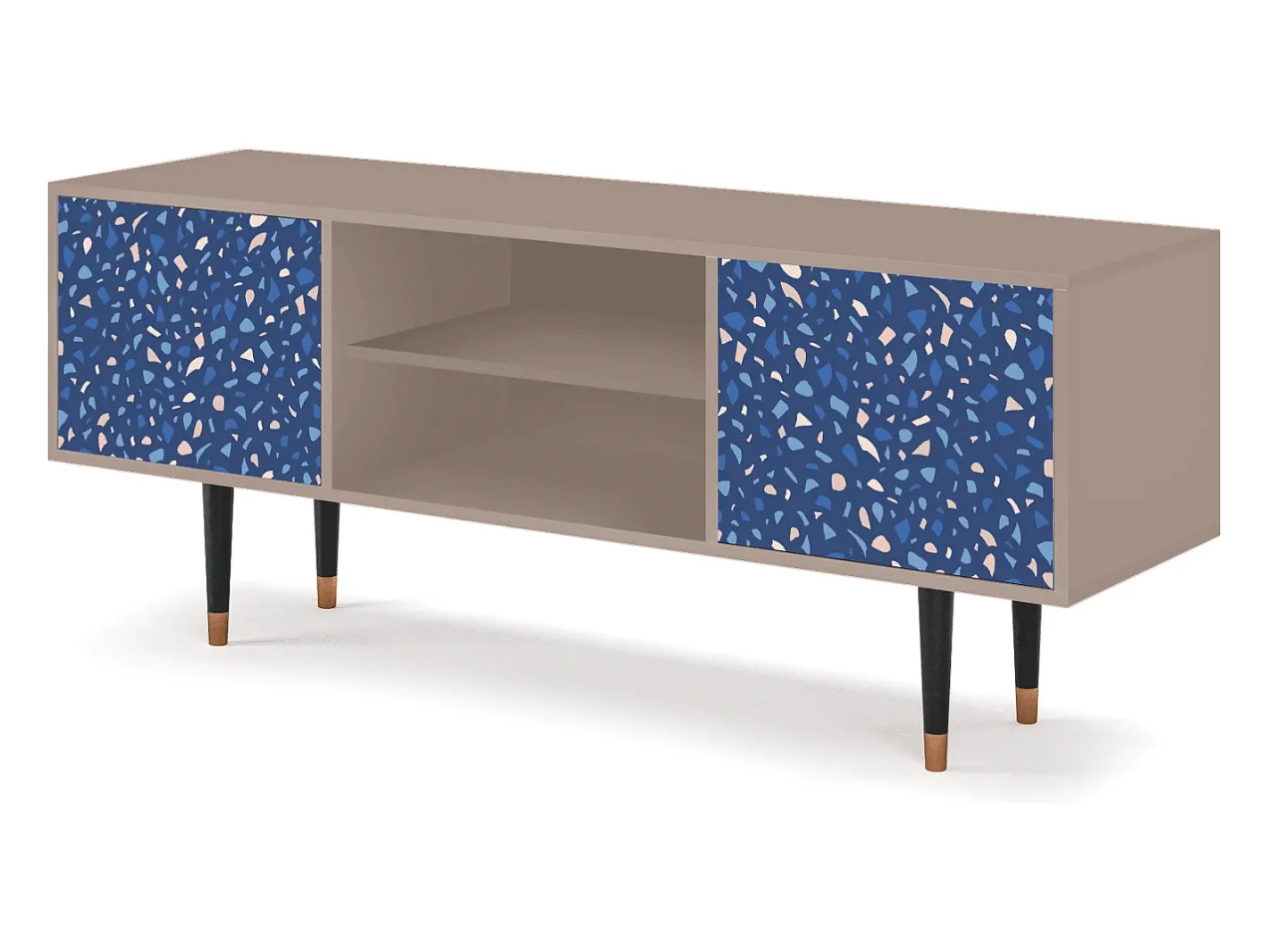 Móvel De Tv*Mueble de TV - 170х69х48 cm - T2 - Soap Whirpool, Latte Bege