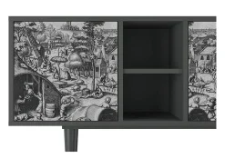 Best Mueble de TV - 150х69х41 cm - T5 - The Festival of Saint, Antracite Móvel De Tv