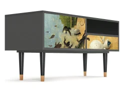 Best Mueble de TV - 115х59х48 cm - T3 - The Garden by Bosch, Antracite Móvel De Tv