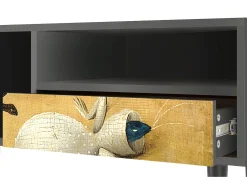 Best Mueble de TV - 115х59х48 cm - T3 - The Garden by Bosch, Antracite Móvel De Tv