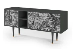 Best Mueble de TV - 150х69х41 cm - T5 - The Temptation, Antracite Móvel De Tv