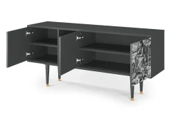 Best Mueble de TV - 150х69х41 cm - T5 - The Temptation, Antracite Móvel De Tv