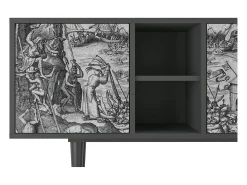 Best Mueble de TV - 150х69х41 cm - T5 - The Temptation, Antracite Móvel De Tv