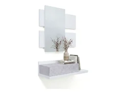 duehome Cabide De Pé*Mueble recibidor Milo Cinzento