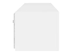 vidaxl Móvel De Tv*Móveis de parede p/ TV com luzes LED 2 pcs 80x35x31 cm Branco