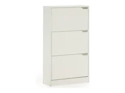 Móveis para sapateira Angel 3 portas cor branca, para 18 pares^VS Venta-stock Discount
