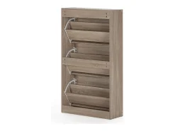 VS Venta-stock Móvel De Arrumação|Sapateira*Móveis para sapateira Angel 3 portas cor carvalho, para 18 pares Castanho