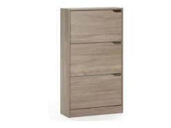 VS Venta-stock Móvel De Arrumação|Sapateira*Móveis para sapateira Angel 3 portas cor carvalho, para 18 pares Castanho