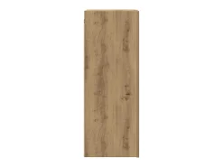 vidaxl Móvel De Tv*Móveis TV 2 pcs 30,5x30x90 cm deriv. madeira carvalho artisiano Castanho