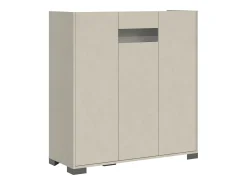 Clearance Móvel alto de sala 3 portas 100x35x110 cm Riflesso caxemira Móvel De Tv