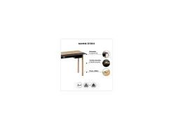 Móvel de entrada Extensio Hallway Carvalho e Cinza 111 cm*Five New
