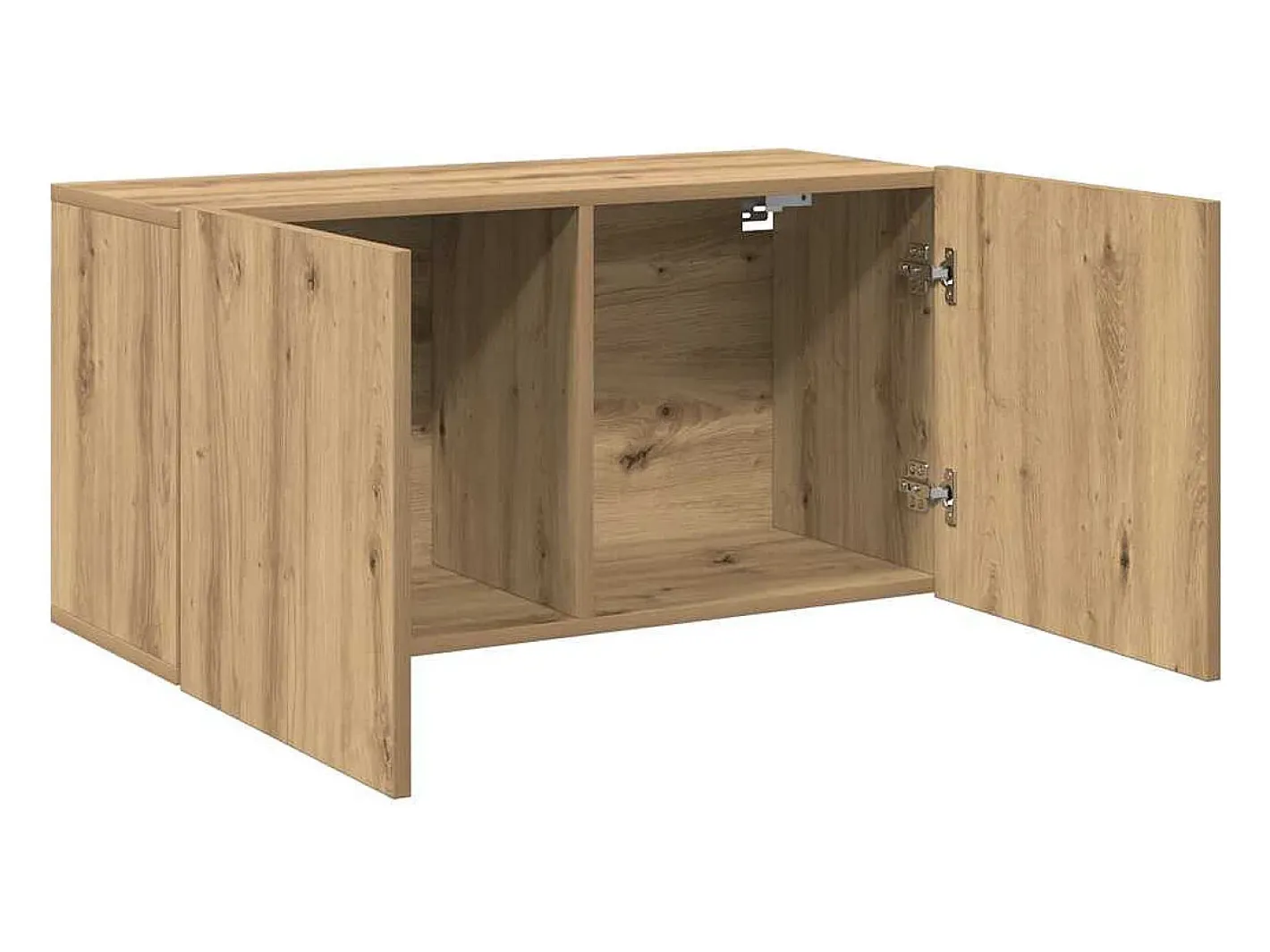 vidaxl Móvel De Tv*Móvel de parede para TV 80x30x41 cm carvalho artisiano Natural claro