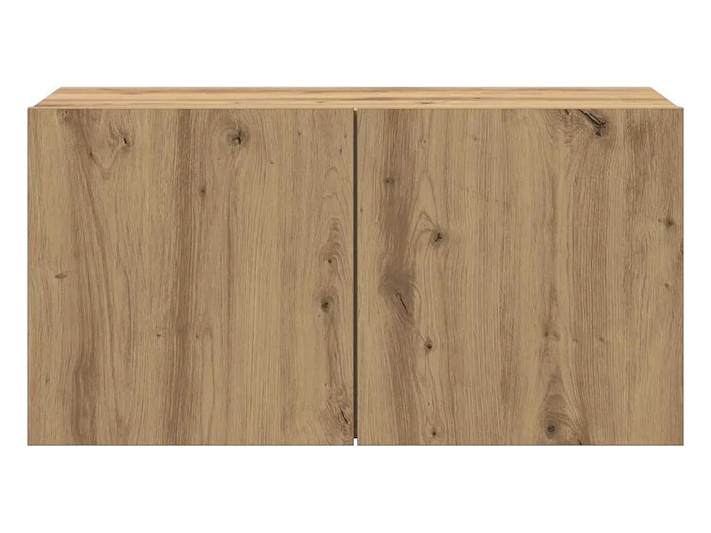 vidaxl Móvel De Tv*Móvel de parede para TV 80x30x41 cm carvalho artisiano Natural claro