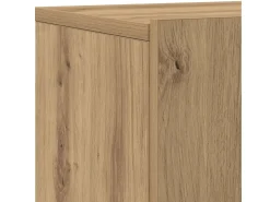 vidaxl Móvel De Tv*Móvel de parede para TV 80x30x41 cm carvalho artisiano Natural claro