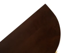 Móvel de TV com 2 portas em madeira de mangueira e metal natural e dourado - NEVILI*Maison Céphy Clearance