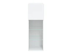 vidaxl Móvel De Tv*Móvel de TV com luzes LED 30,5x30x90 cm Branco