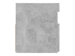 vidaxl Móvel De Tv*Móvel de TV com luzes LED 120x35x40 cm cimento Cinzento