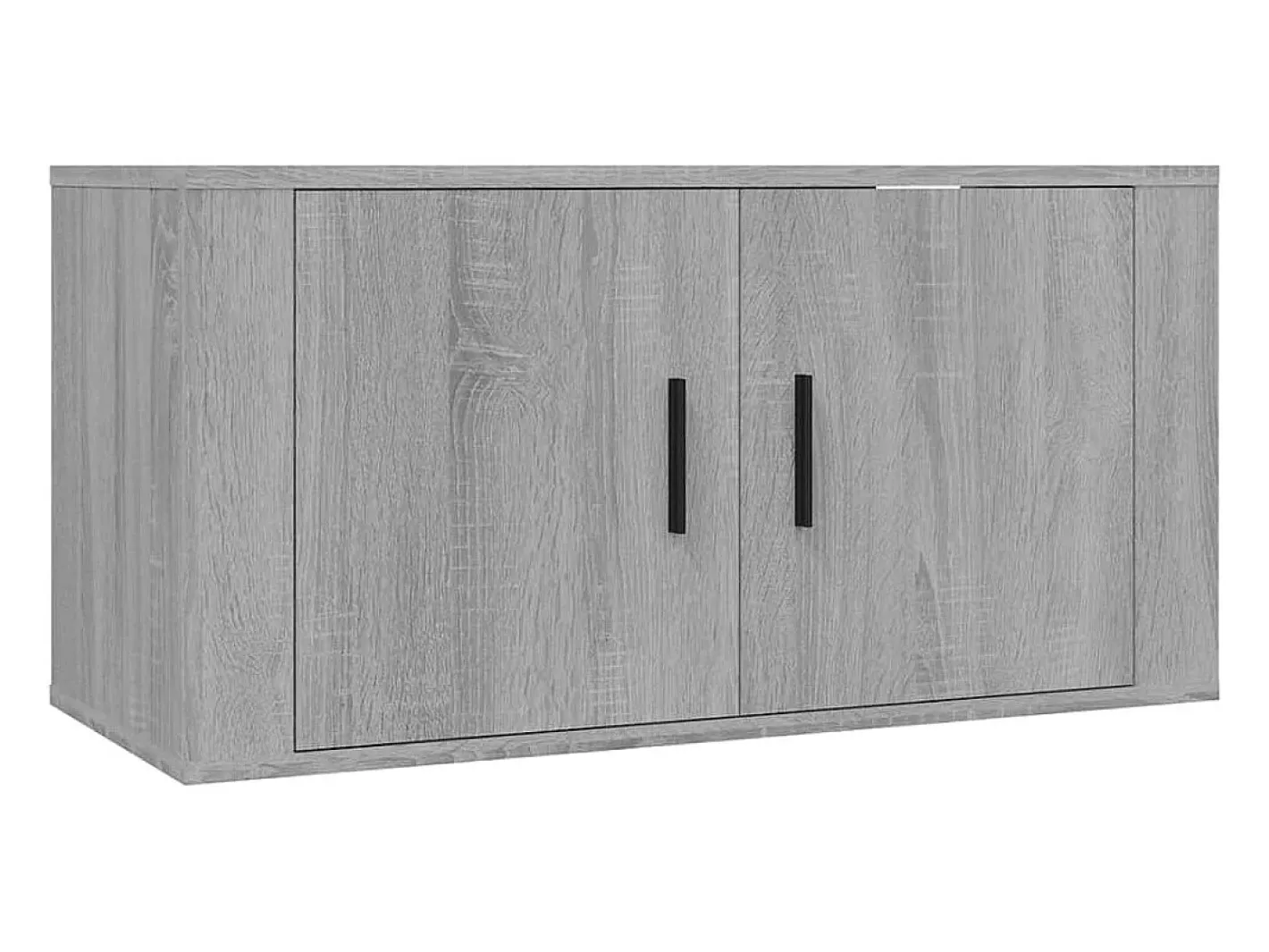 vidaxl Móvel De Tv*Móvel de TV de parede 80x34,5x40 cm sonoma Cinzento